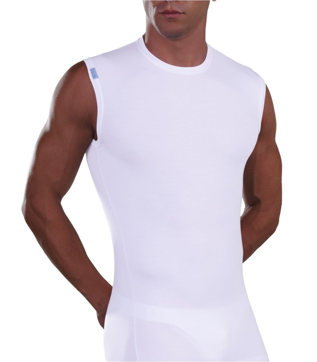 Sleeveless Micromodal, T-Shirt