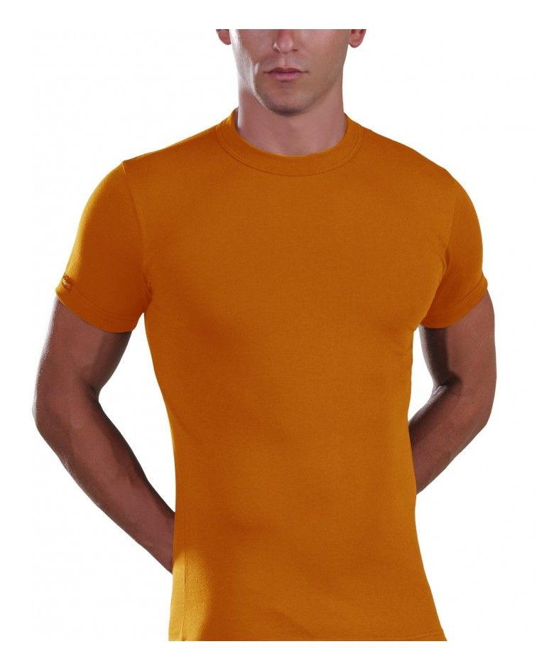 Men, T-Shirt, Elastic, orange
