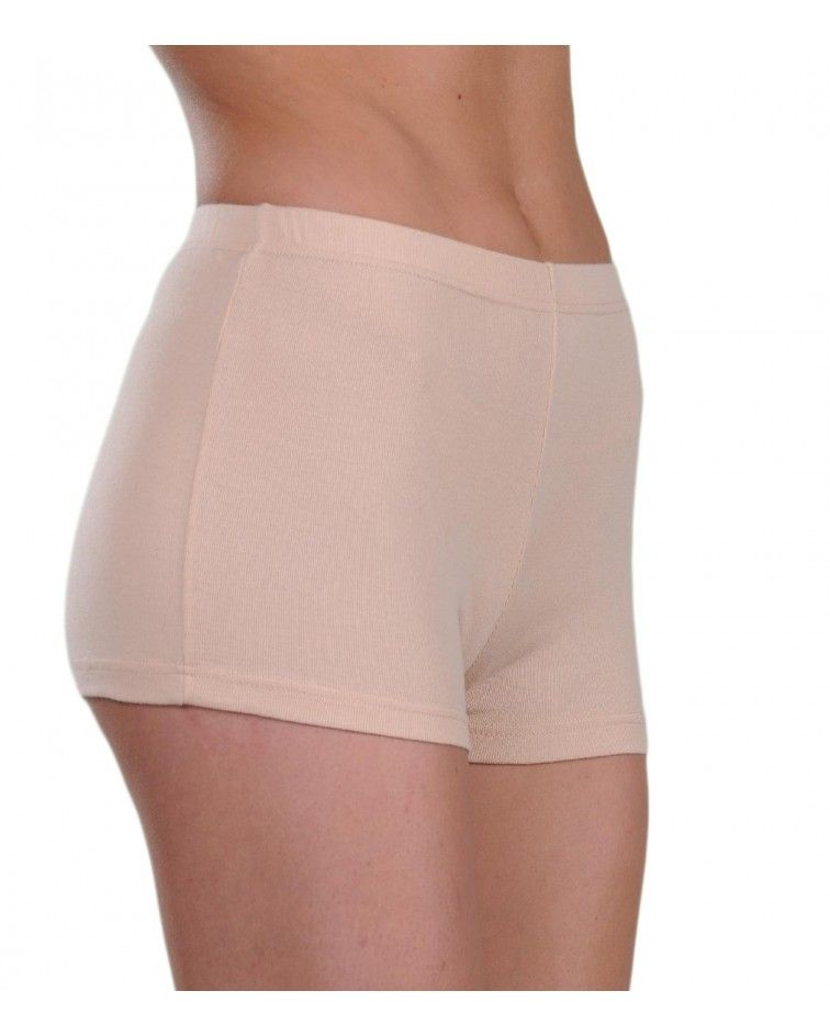 women boxer cotton, beige