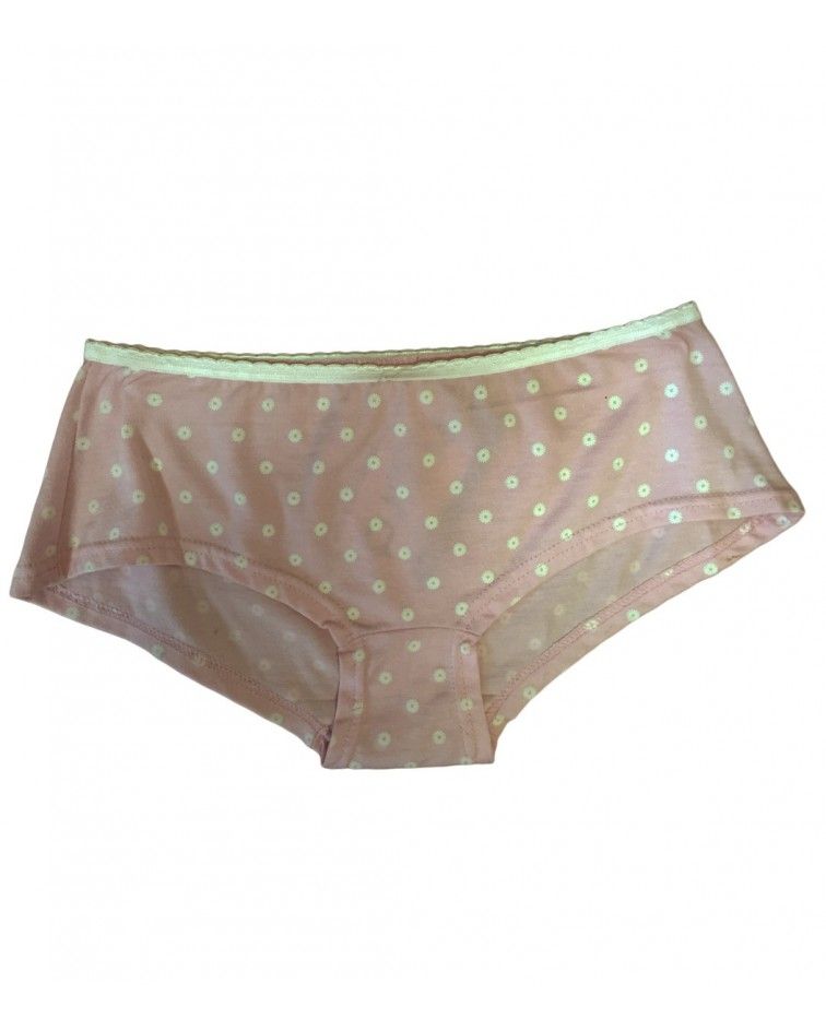 Boxer, pink snowflake