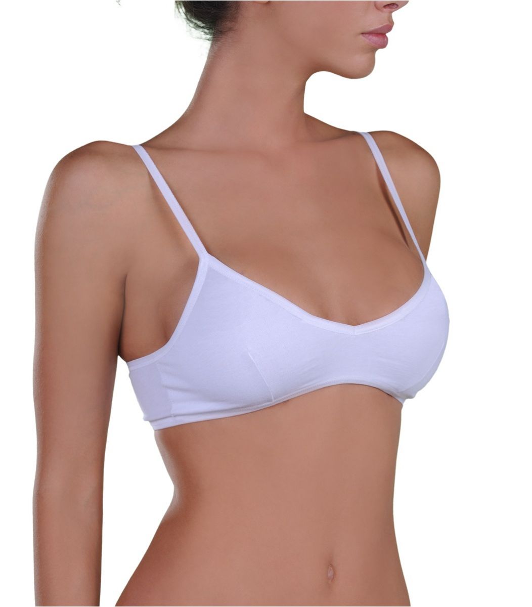 Bustier, white