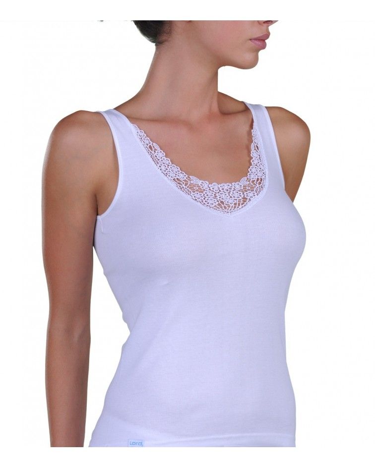 CAMISOLE, SATIN, LACE