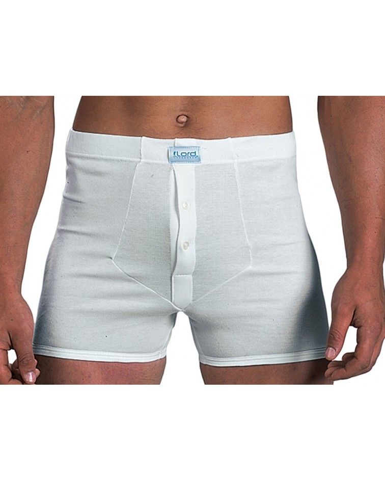 Boxer, Πατιλετα κουμπι, λευκό