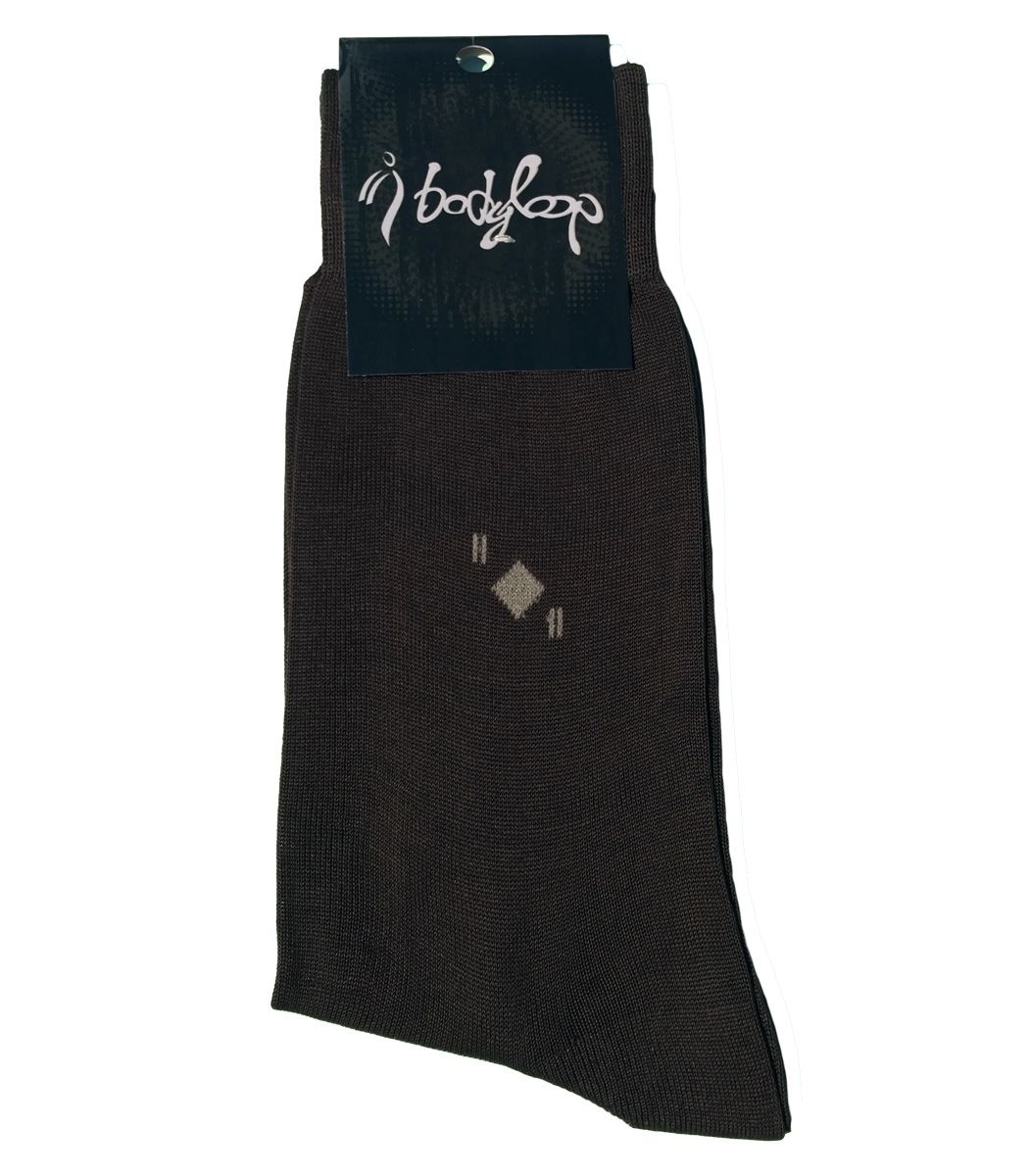 Cotton Mercerized Sock, brown