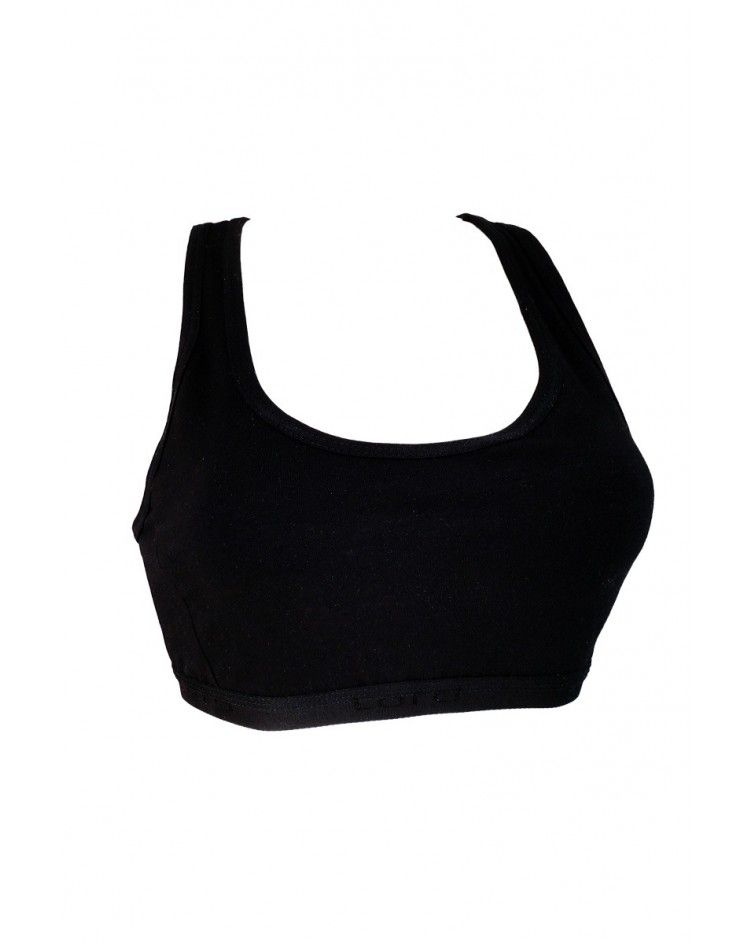 Bustier, elastic, athletic, black