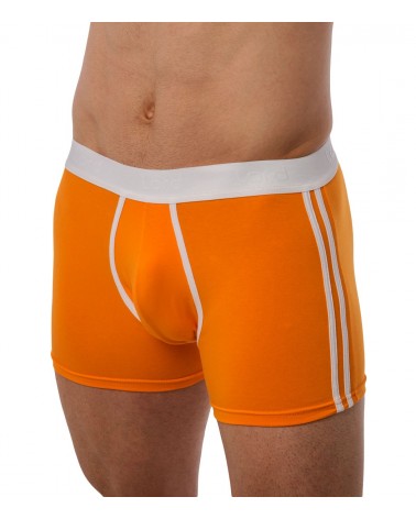 Boxer, petrol, white straps