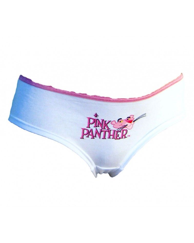 Panty, panther, white