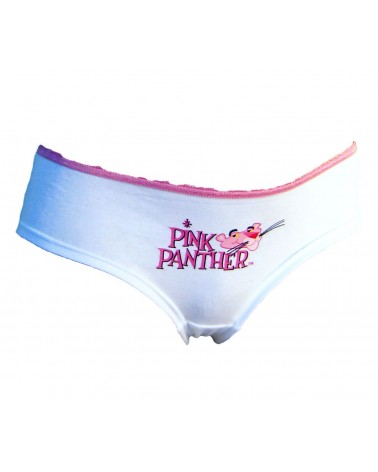 Panty, panther, white