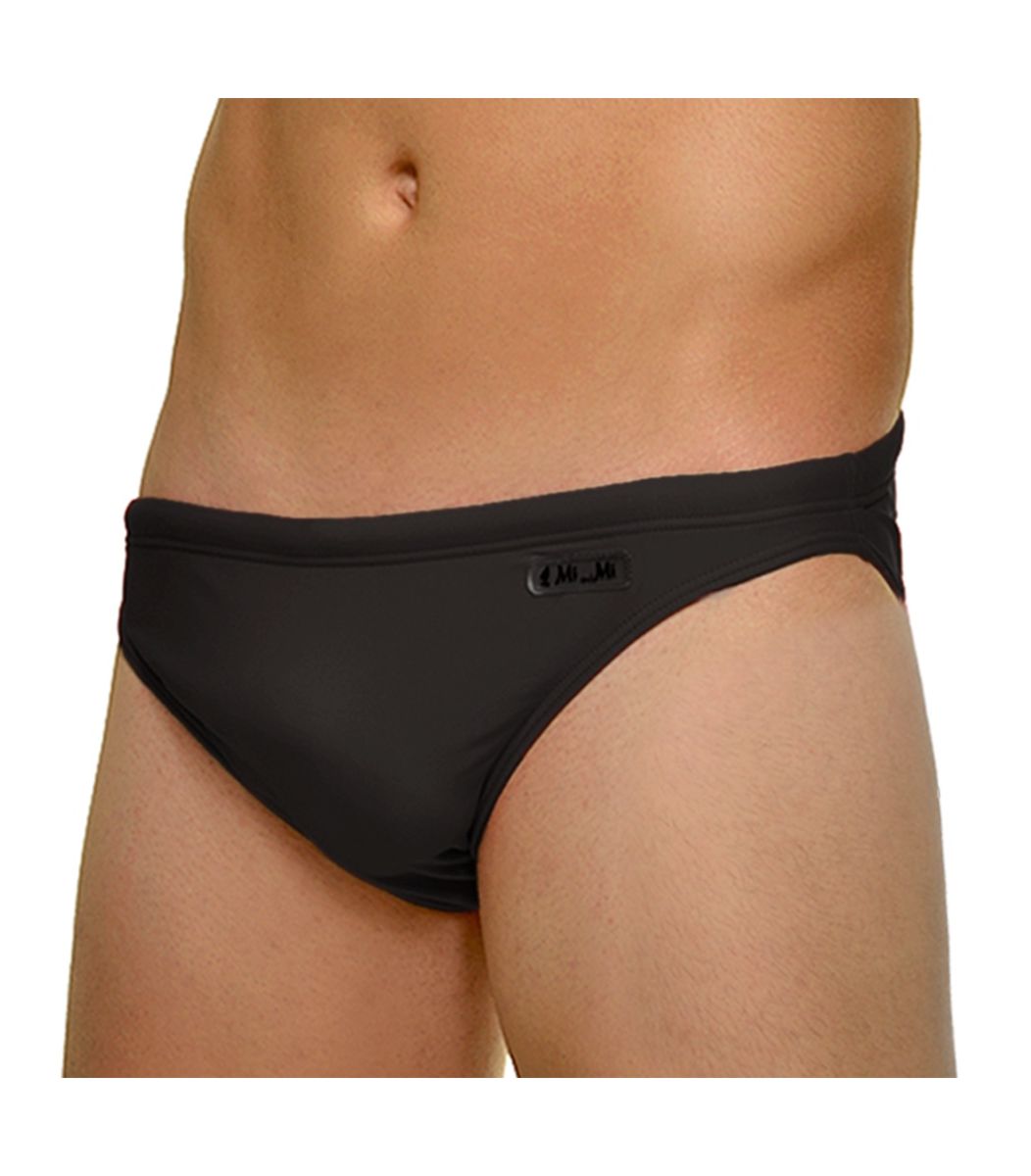 Men Swimwear brief, black