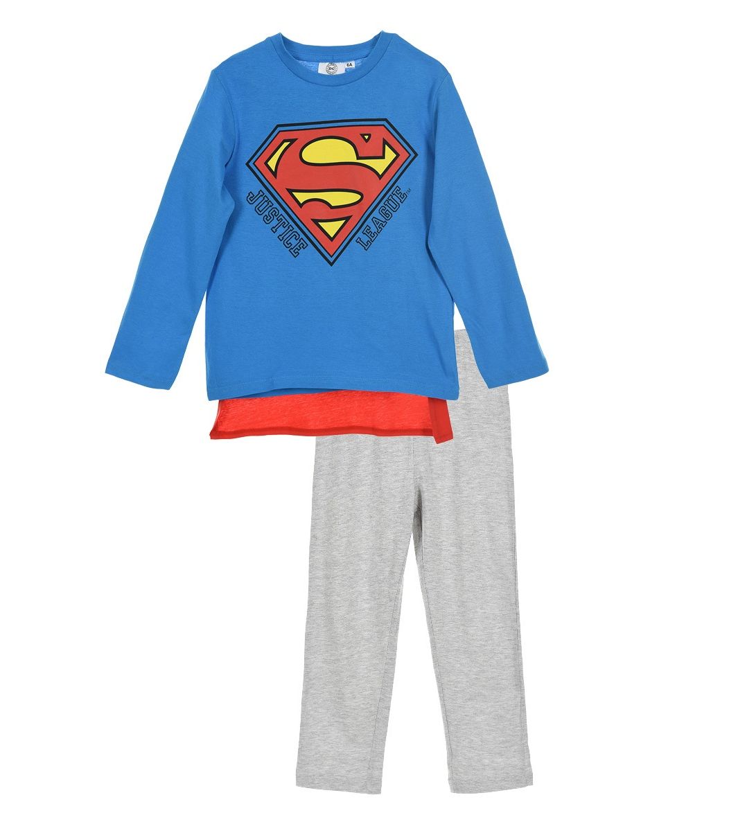 Boys Pyjama winter SUPERMAN with cape