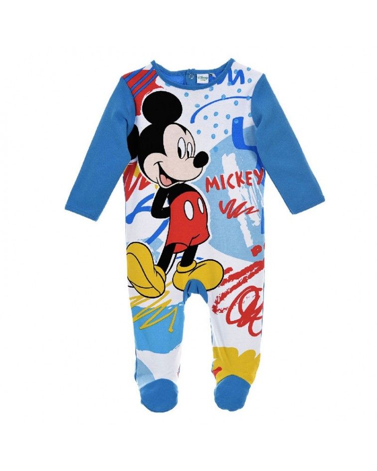 Baby full body Mickey Mouse, blue