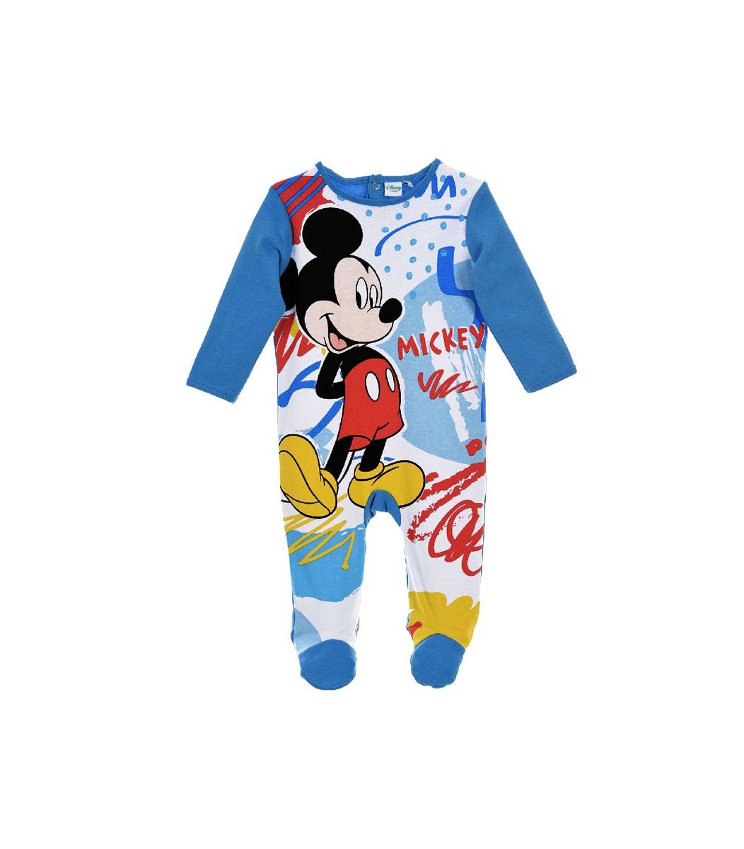 Baby full body Mickey Mouse, blue