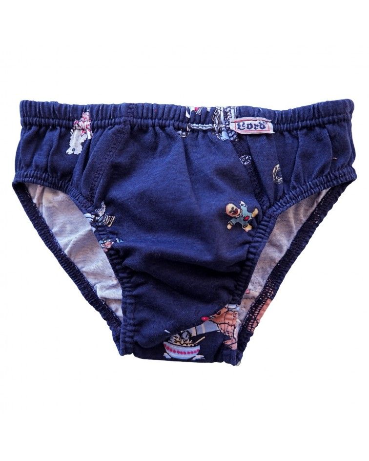 Boys Brief Printed, blue