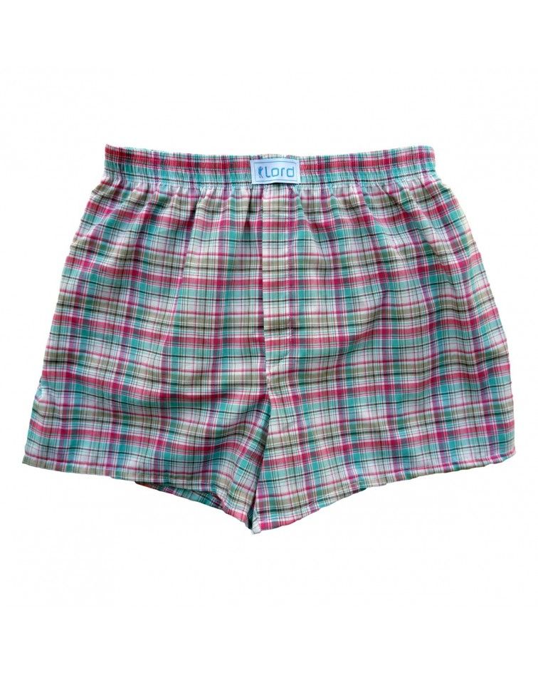 Boxer POPLINE teal