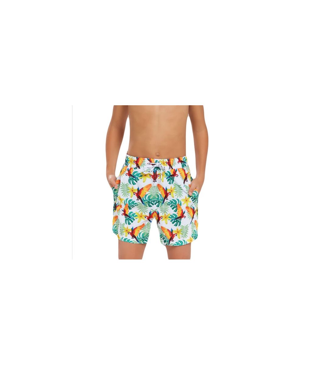 Boys swimwear, parot