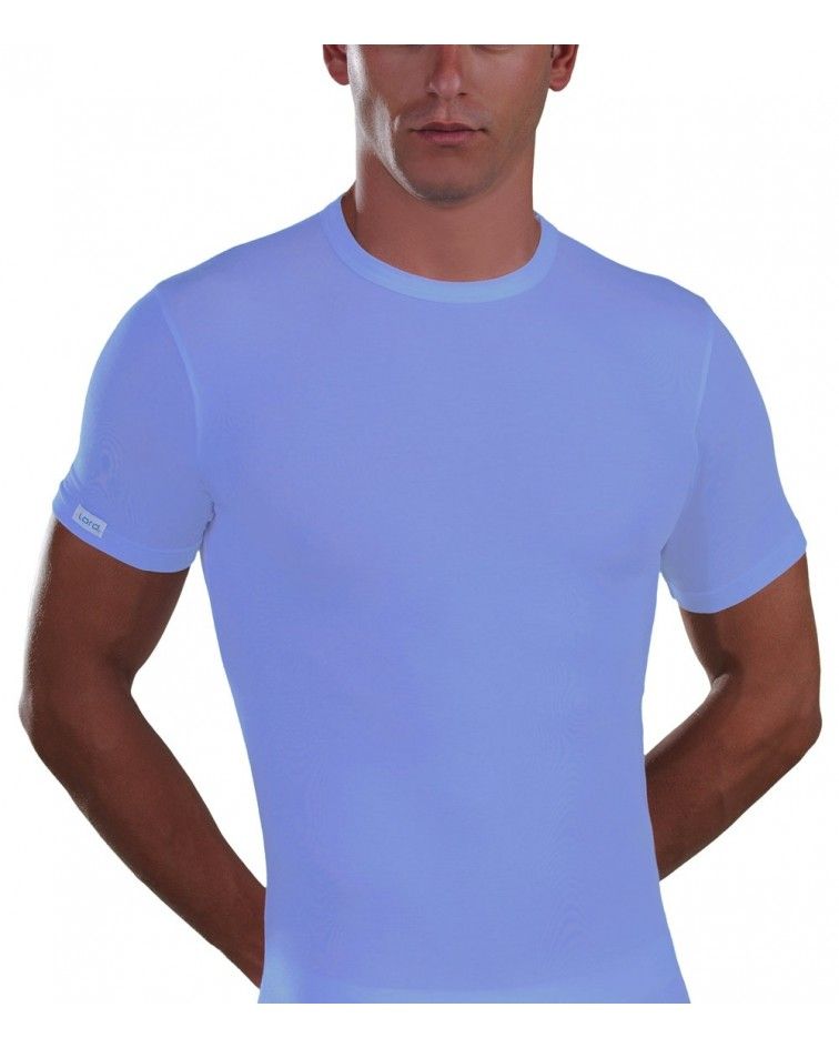 T-Shirt, Micromodal, ciel