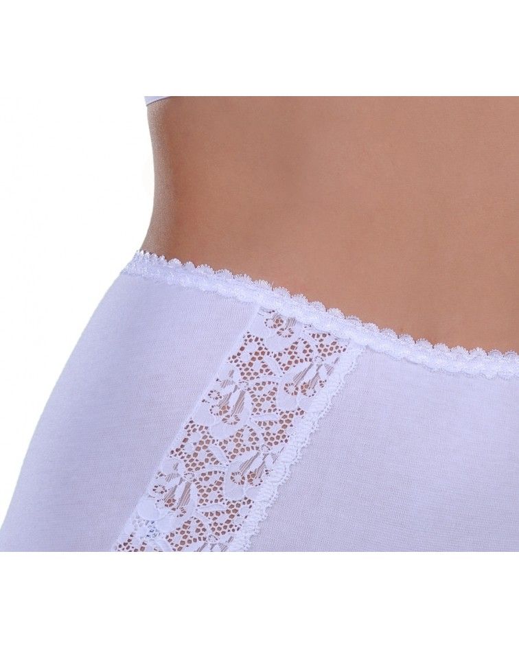 Panty, maxi, double lace
