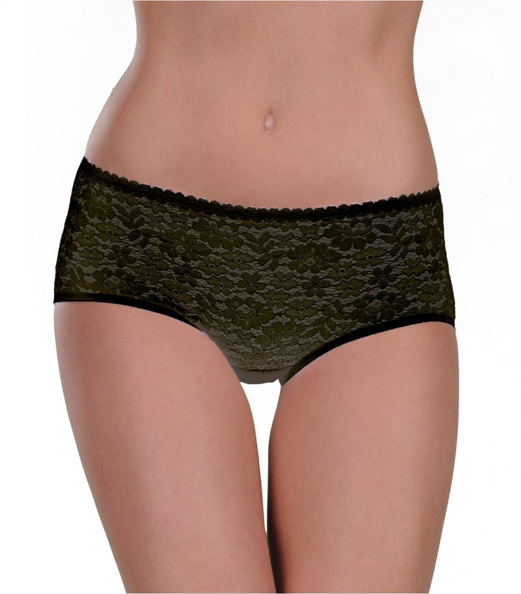 Panty, mide, lace