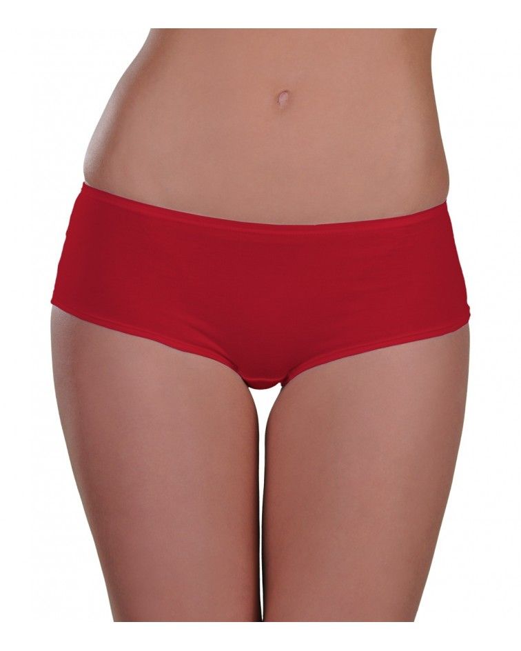 boxer, cotton, red
