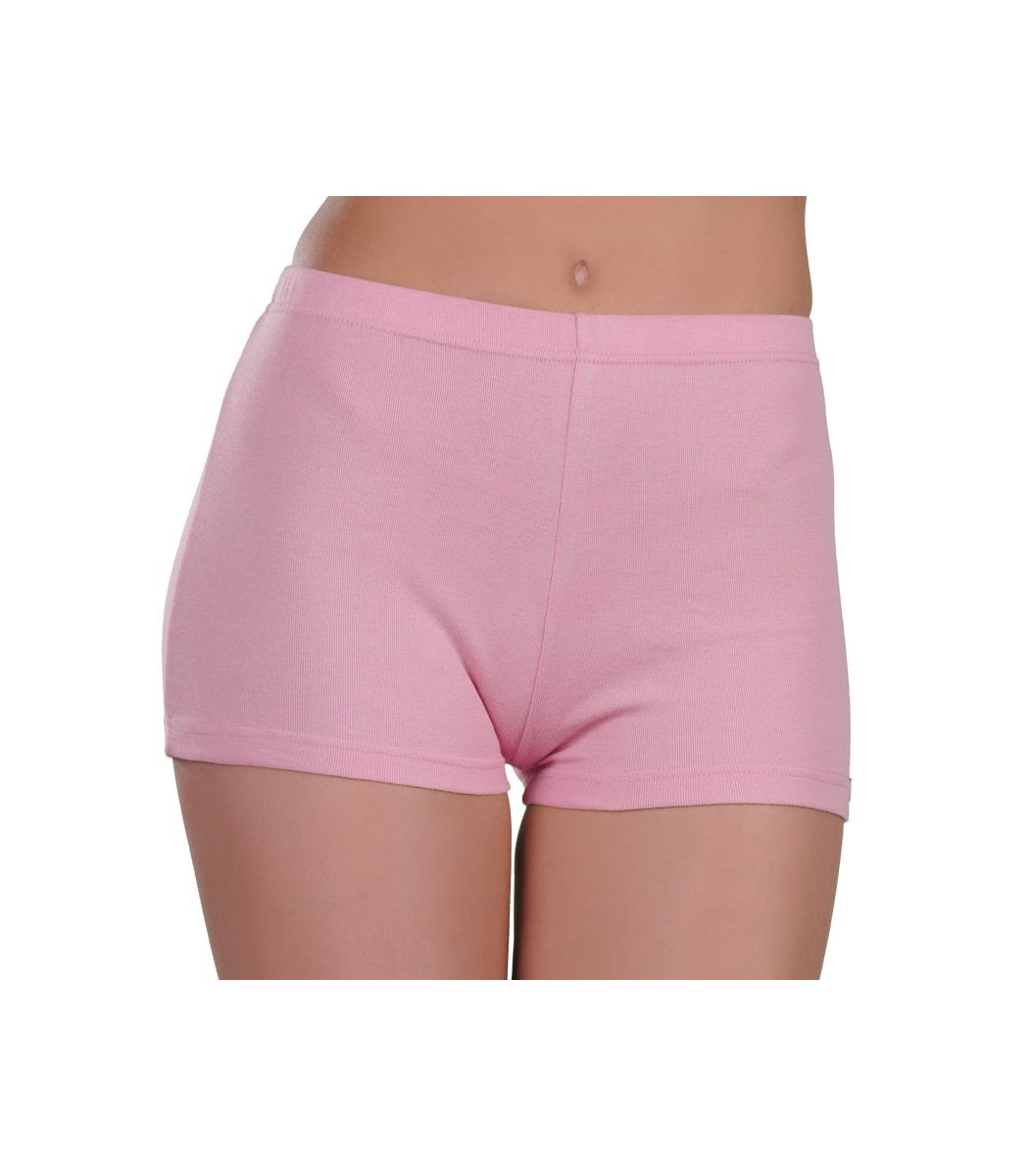 women boxer cotton, pink