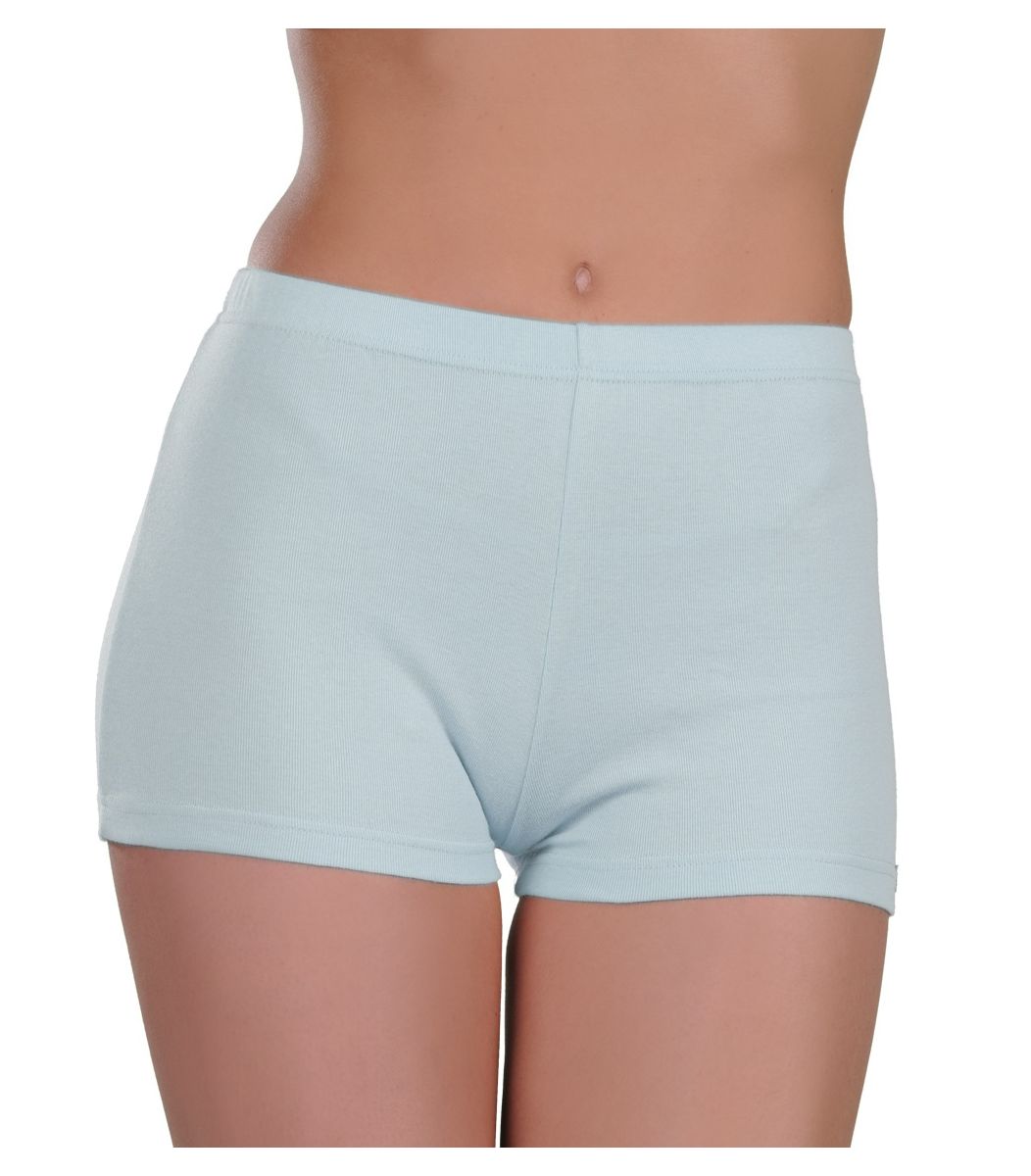 Boxer βαμβακερό σιέλ