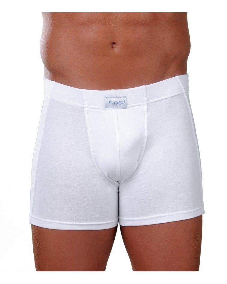 Men Boxers, elastic, white