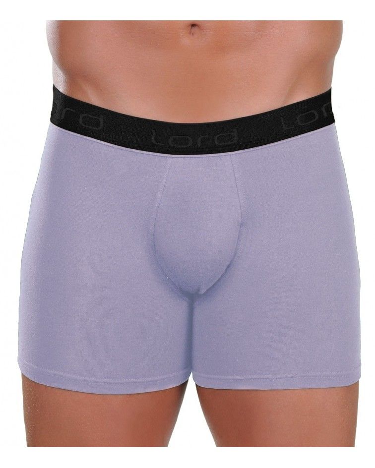 Boxer, black rubber, levander