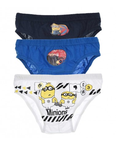 Αγοριών Minions σλιπ σετ 3 τεμαχίων