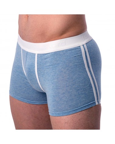 Boxer, λευκές ρίγες, σιελ