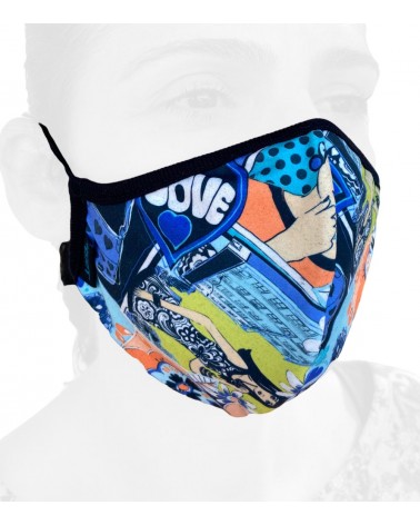 Reusable Mask, rubber band