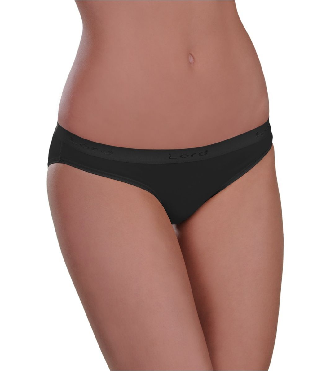Panty, low wide, black
