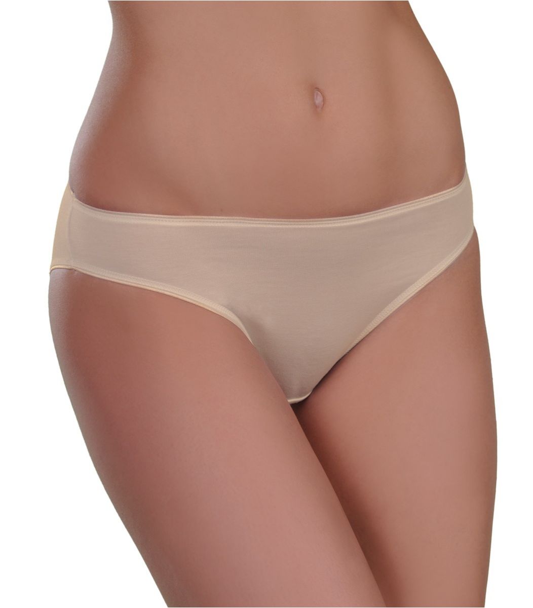 Women, bikini, micromodal, beige