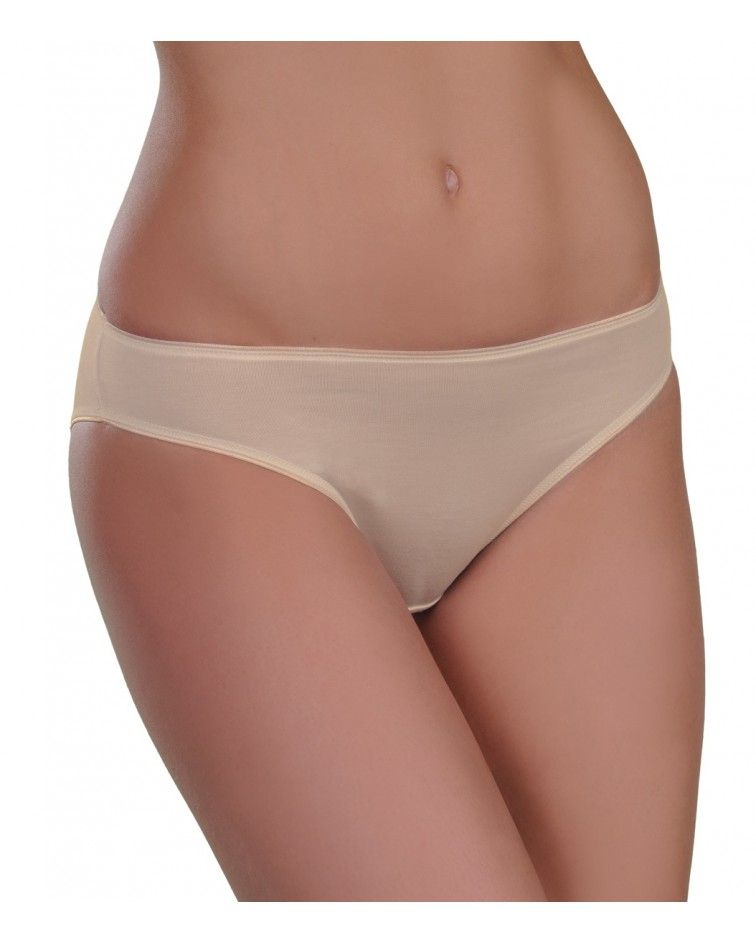 Women, bikini, micromodal, beige