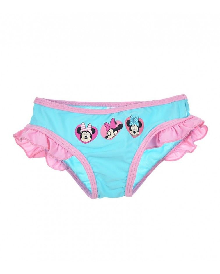 Βρεφικό Μαγιό, minnie mouse, πετρολ