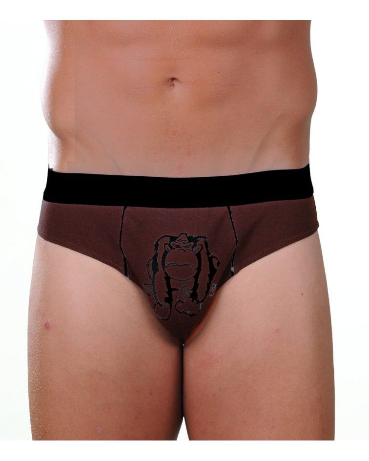 Brief Gorilla Print