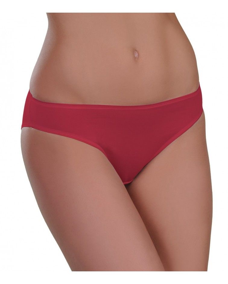 Women, bikini, micromodal, red