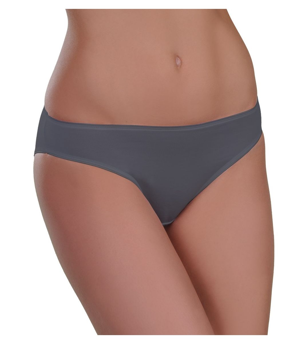 Women, bikini, micromodal, grey