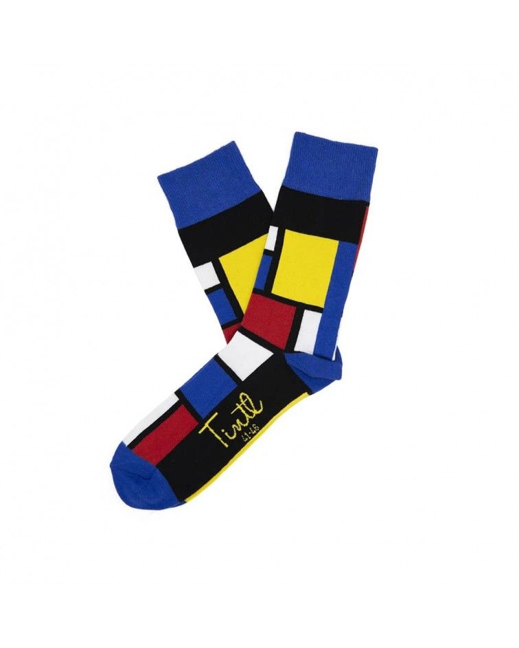  Κεντρική  Ανδρική κάλτσα Mondriaan {PRODUCT_REFERENCE} - 2