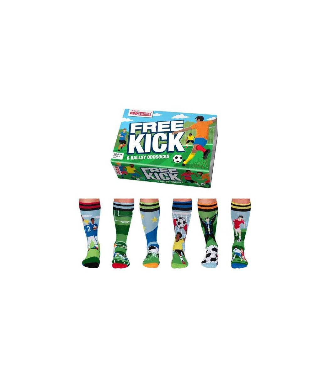  Socks United Oddsocks United Oddsocks Men Socks FREE KICK 3 pairs FREEKICK-1