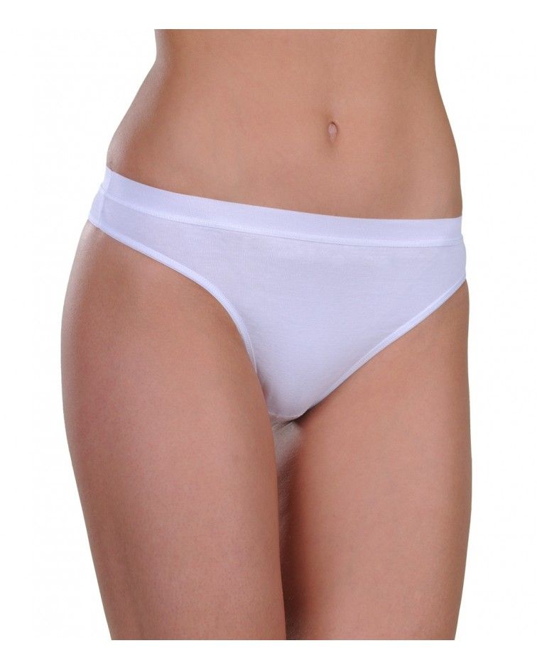 Panty, string, white