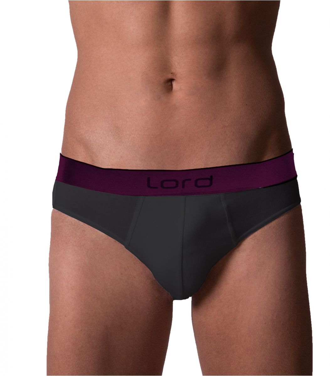 Lord Men Brief Shine rubber band, cotton Lord - 4